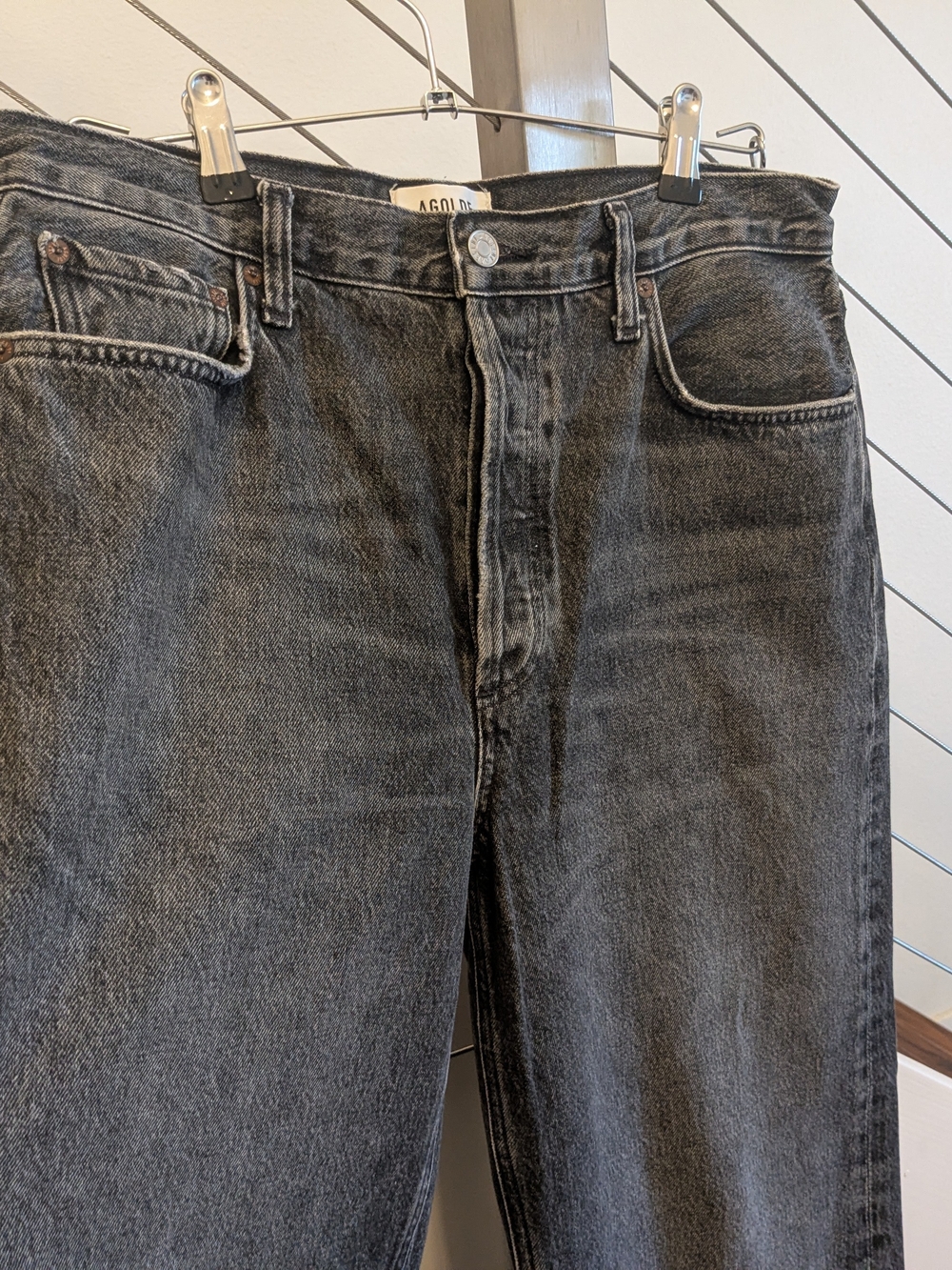 AGOLDE Low Slung Baggy Jeans in Ditch - Picture 2 of 6